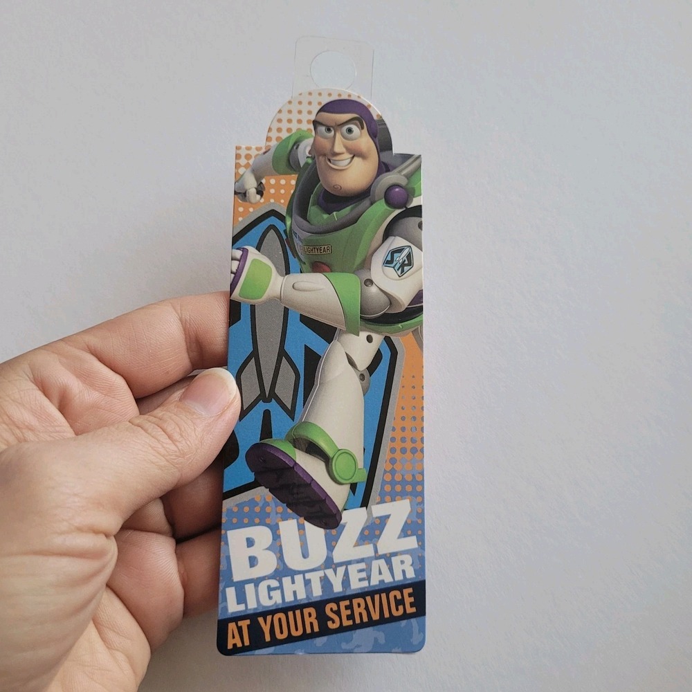 2010 Buzz Lightyear Hero Toy Story 3 Bookmark Magnetic Magnet UK Company If 6802 - Picture 3 of 16